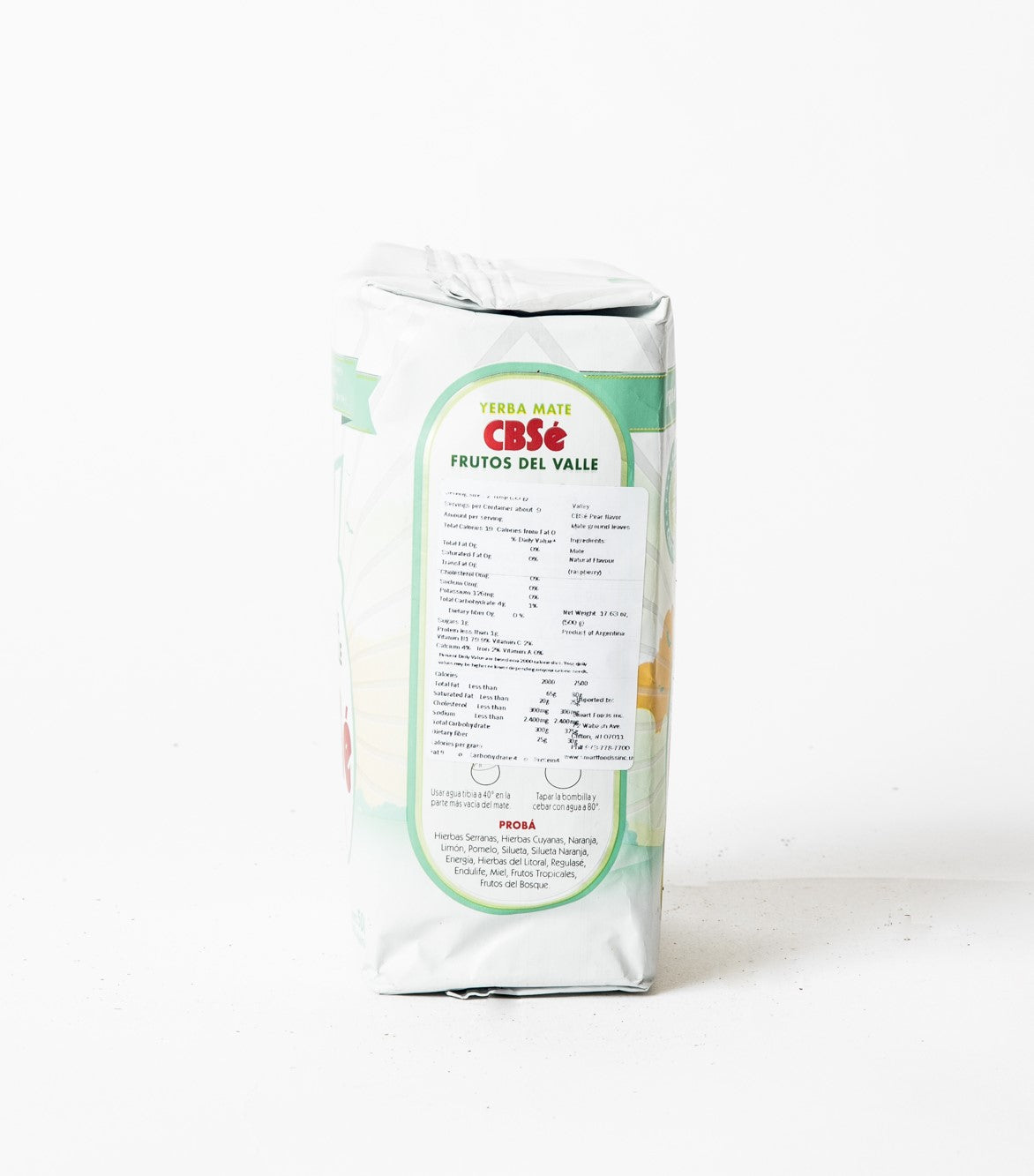 CBSE Yerba Mate Frutos del Valle 500g