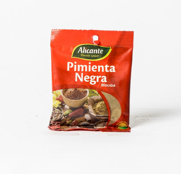 Pimienta Negra Molida x 25 Gr- Alicante - El Granero